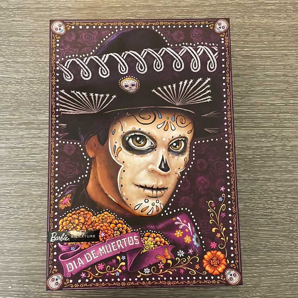 2021 Male Día de los muertos Barbie